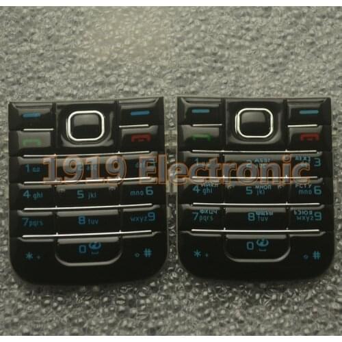 New Housing Main Menu English Or Russian Keypad Keyboard Buttons Cover Case For Nokia 6233