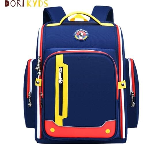 DORIKYDS Waterproof Children School Bags for Boys Girls Gade 1-3-6 Kids Book Bag Orthopedic School Backpacks Primary Schoolbag