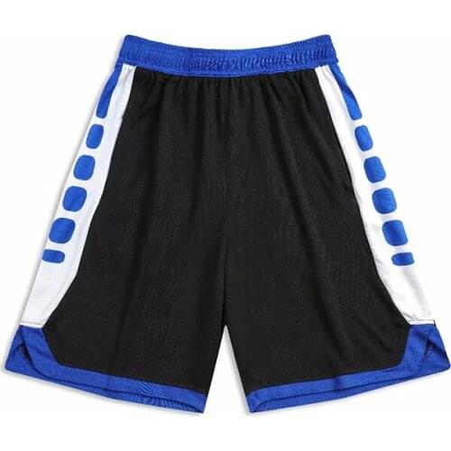 Basketball Shorts Mens 2021 Summer Polyester Fabric Thin Quick-Drying Loose Fitness Running Five-Point Pants Training Pants