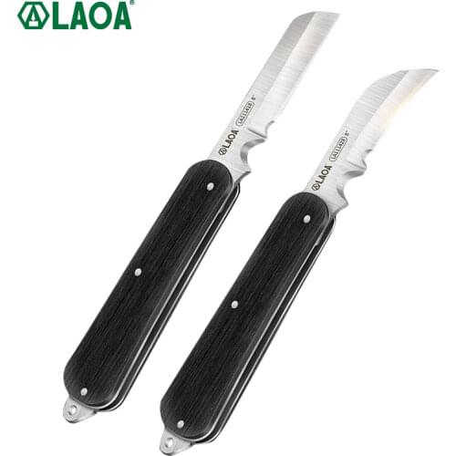 LAOA Electrician Folding knife Cable Cutter Wire Stripper Tools Pocket Knife Jackknife Karambit Tool
