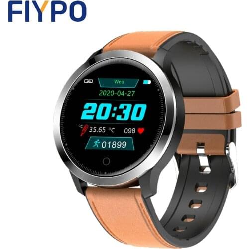 Smart Wristband Fashion Body Temperature Wholesale Multifunction Sports Health Care Function F68 Smartwatch