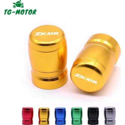 TG-Motor For Kawasaki ZX10R ZX-10R ZX 10R 2006-2018 2019 2020 2021 Motorcycle Wheel Tire Valve Stem Caps CNC Airtight Covers