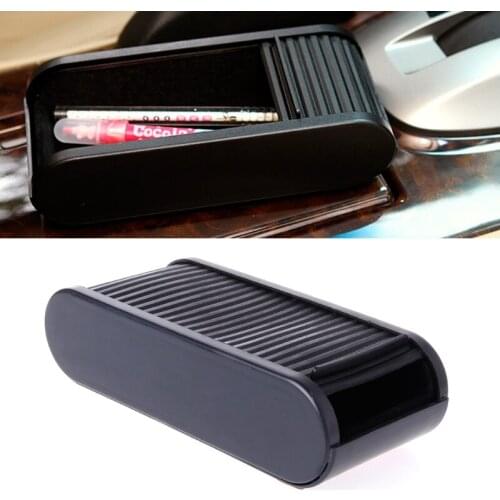 Universal Auto Car Coins Holder Organizer Flexible Cover Storage Container Box