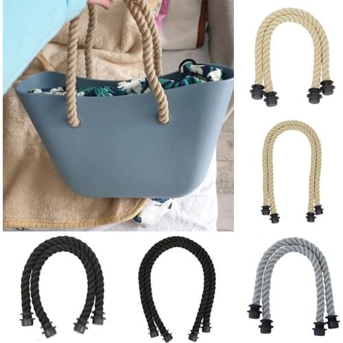 1 Pair 45/70cm Mini Obag Rope Handle Strap O Bag Price Obag Tote Handles Bag Accessories For Women Removable Handbag Style New