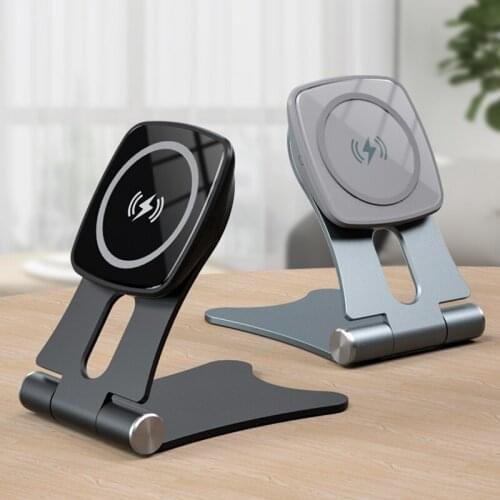 10W Qi Wireless Charger Stand For iPhone 12 Mini 11 Pro XS MAX XR X 8 Samsung S20 S10 Fast Charging Dock Station Phone Charger