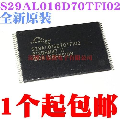 100% New&original S29AL016D70TFI02 TSSOP48 In Stock
