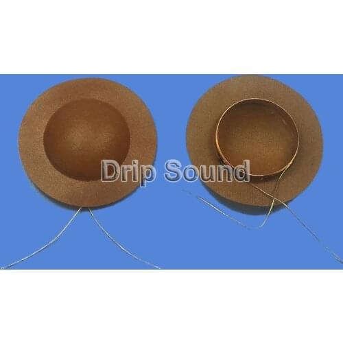 2pcs 25.5mm Tweeter Voice Coil Horn Speaker Treble Resin Aluminum Film Diaphragm Drive Head Repair Parts #2