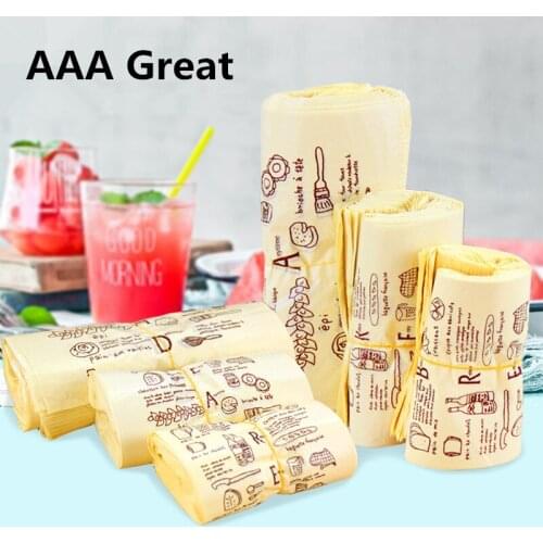 AAA Great Plastic Shopping Bags Vest Bags Party Packaging Candy Bags Wedding Candy Package Bread Cake Handle Pouches 100Pcs/Lot