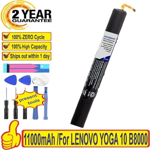 Top New 11000mAh L13C3E31 L13D3E31 Battery for LENOVO YOGA 10" B8000 B8080 60046 60047 60063 B8000-F B8000-H B8080-H B8080-F
