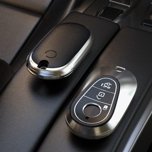 TPU Car Key Cover Case Shell Protective for For Mercedes Benz W223 Class S300 S350 S450 S500 2020 2021