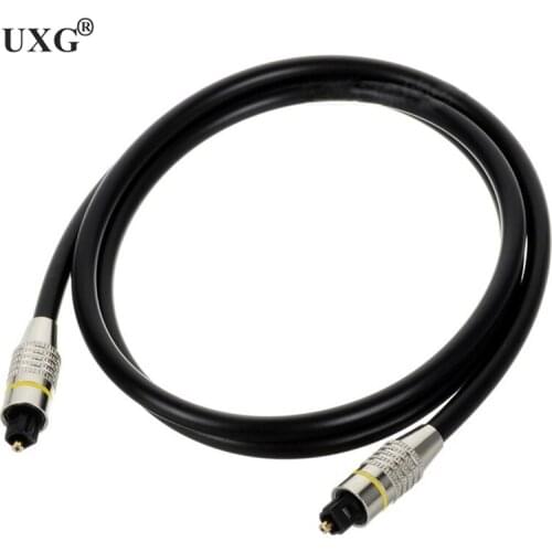 Toshiba Digital Optical Audio Toslink Male to Toslink Male Audio Cable Gold Connector adapter converter 1m 3ft 3M 5M