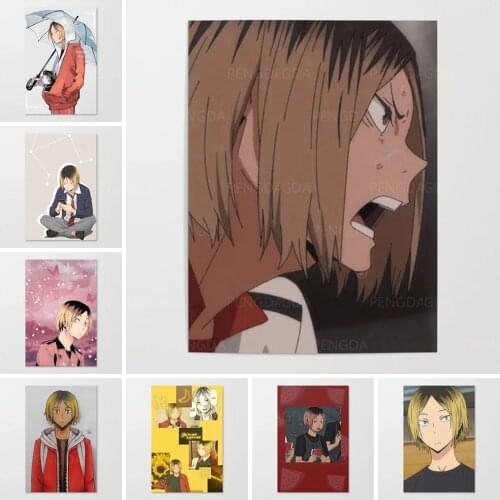 Home Decoration Hd Prints Kenma Haikyuu Poster Pictures Anime Wall Artwork Modular Canvas Painting For Living Room No Framework