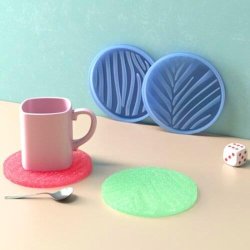 Tray Molds DIY Resin Coaster Molds Silicone Resin Tray Molds Epoxy Resin Casting Molds for DIY Casting Home Decoration