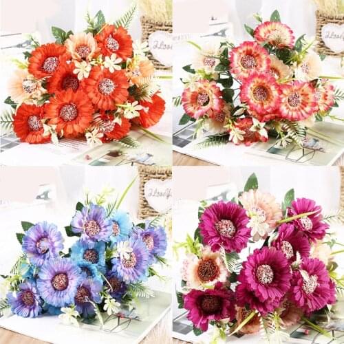 Artificial Silk Bouquet Decoration Artificial Peony Wedding Banquet Garden Party Home DIY Decoration Artificial Flowers