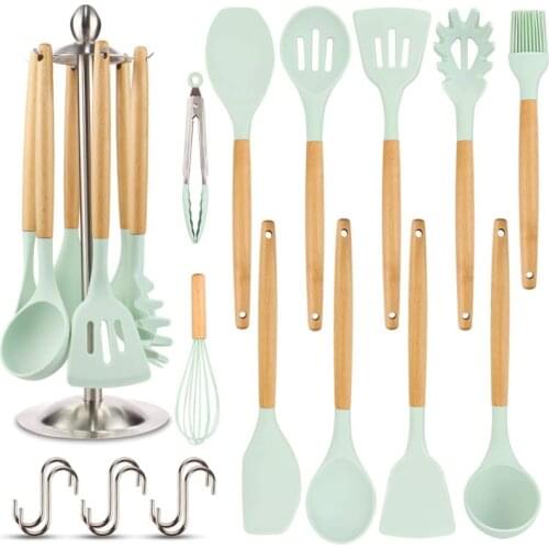 LMETJMA Stainless Steel Kitchen Utensils Sets