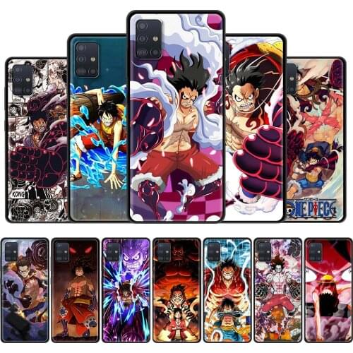 Soft Phone Case For Samsung Galaxy A51 A71 A21s A31 A41 M31 A11 A12 M51 A32 5G M30s A91 A42 Cover Funda One Piece D Luffy Anime