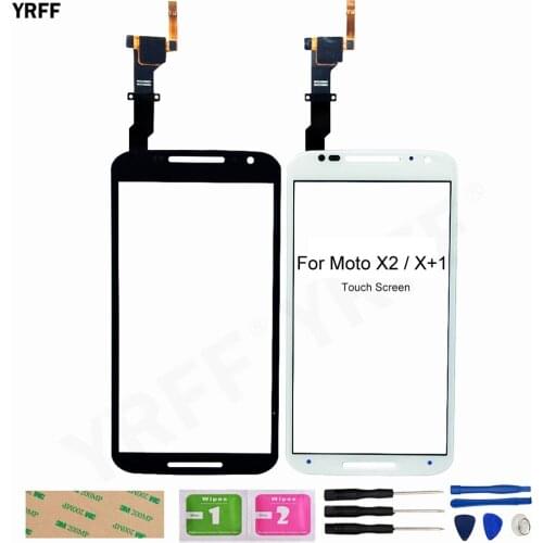 New TouchScreen For Moto X2 / X+1 Touch screen digitizer 5.2'' XT1092 XT1097 XT1096 Front Glass Panel Sensor Assembly Lens