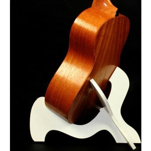 Violin Stand White Guitar Holder Ukulele Shelf Ukulele PVC Bracket Guitar Stand Folding Vertical Stand Ukulele Accessories Q7G9