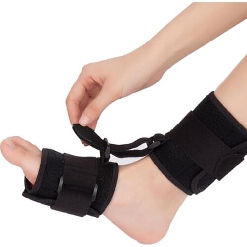Adjustable Ankle Brace Support AFO Orthotics Strap Elevator Plantar Fasciitis Foot Cramps Preventing Foot Drop