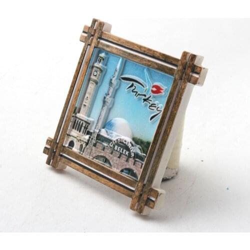 Turkey tourist attractions resin fridge magnet