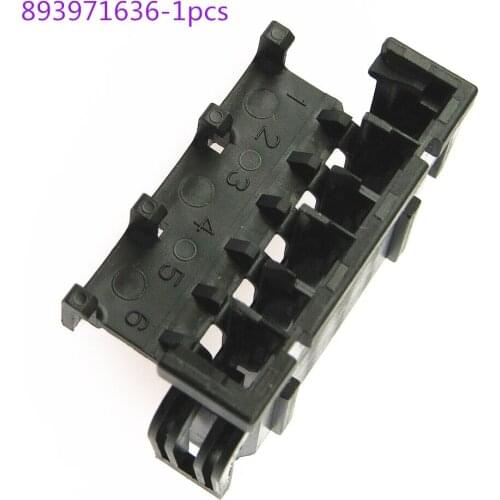 SCJYRXS Seat Lumbar Adjust Switch Taillights Plug For A4 S4 A6 A8 Beetle Golf CC 893971636 893 971 636