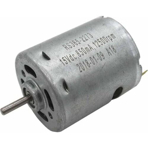 2pcs Mini Motor DC 12V 15V 18V High Speed Electric 12 V Volt Micro Motors DC12V 11300RPM Metal Small Moter DIY Toys Fan RS 365