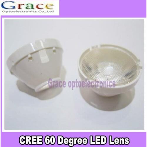 10pcs 60 Degree 21mm Reflector Collimator LED Lens For Cree T6 U2 XML XM-L LED