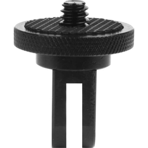 2021 New Aluminum Alloy 1/4 Inch Mini Tripod Adapter Mount for gopro Hero 7 5 6 Session Sjcam Sj4000 Yi 4K Eken H9 Camera