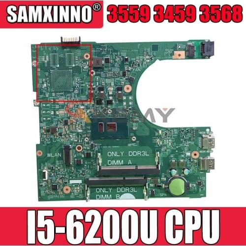 Akemy Brand NEW 14236-1 FOR Dell Inspiron 3559 3459 3568 Motherboard PWB CPWW0 CN-030J5G 30J5G Mainboard 100% tested