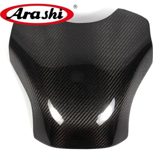 Arashi For YAMAHA YZF R1 2009-2013 Carbon Fiber Tank Cover Protector 2009 2010 2011 2012 2013 Motorcycle Accessories Gas Shield