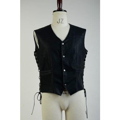The Walking Dead Daryl Dixon Vest angel Wings Jacket Motorcycle Vest Halloween Cosplay Costume For Adult Men Full Set Costume