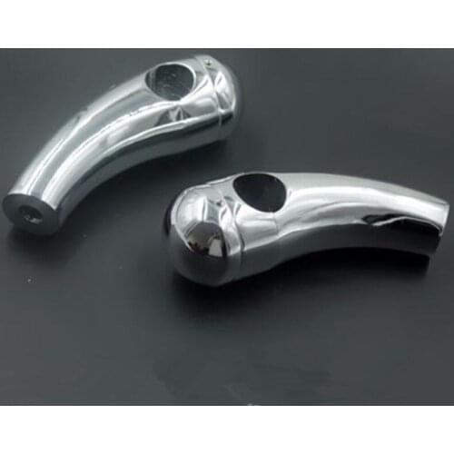 Chrome 5" Billet 1" 25mm Handlebar Risers Motorcycle For Harley Dyna Softail Road Glide XL Honda Yamaha Kawasaki Suzuki