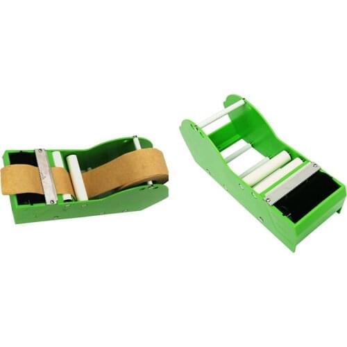 JFBL Hot Water Activated Gummed Kraft Paper Tape Packaging Dispenser Green Kraft Paper Tape Cutter