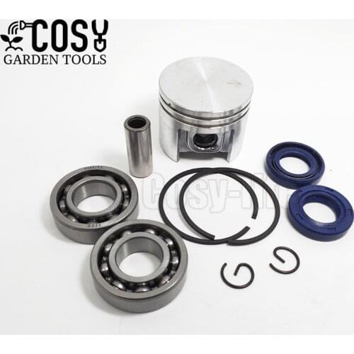 38mm Piston Pin Rings Circlips Kit Crankshaft Oil Seal Bearing Kit For Stihl MS180 MS 180 018 Chainsaw Motor Spare Parts