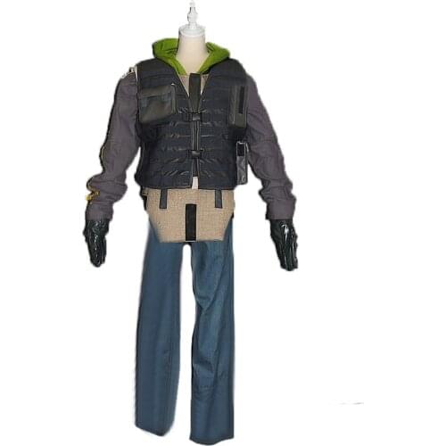 Tom Clancys Rainbow Six Siege Jager Marius Streicher Bandit cosplay Costume Uniforms Tailor made Any Size
