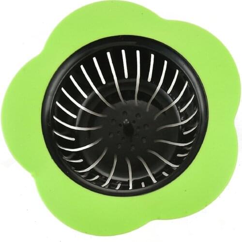 Red/blue/orange/green Plastic plum-type floor drain TPR floor drain sink filter sink plug