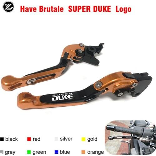 Motorcycle Accessories CNC Motorbike Adjustable Folding Extendable Brake Clutch Levers For KTM SUPER DUKE SUPER DUKE 2014-2018