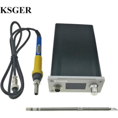 Soldering Station DIY Kit STM32 2.1S OLED 1.3 Display Temperature Controller Digital Electronic Welding Iron T12 Iron Tips