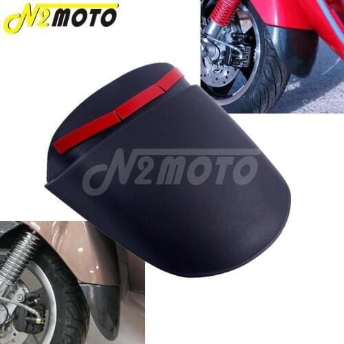 For Vespa GTS HPE SLUK Front Motorcycle Fender Mudguard Extensions Scooter Fender Lengthening ABS Plastic Splash Guard Cover