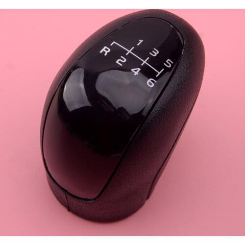 Black 6 Speed Gear Shift Knob Manual Handle Lever Head Fit For Mercedes Benz Vito Viano W639 Sprinter II 906
