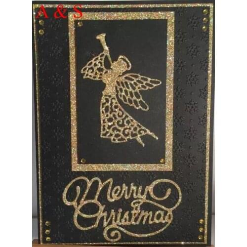 Y415 METAL CUTTING DIES Christmas Angel Scrapbook card invitation paper craft party decor embossing stencil cutter