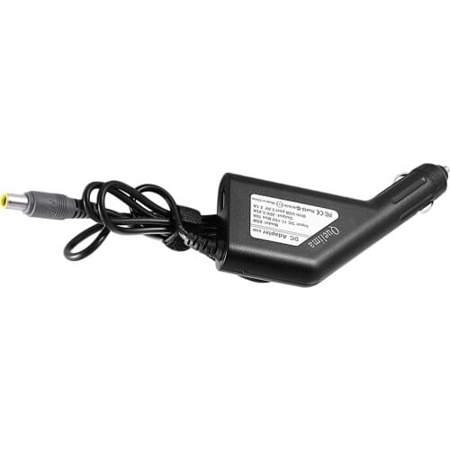 65W Car Interior Power Supply Car Charger Adapter for Lenovo Laptop Notebook
