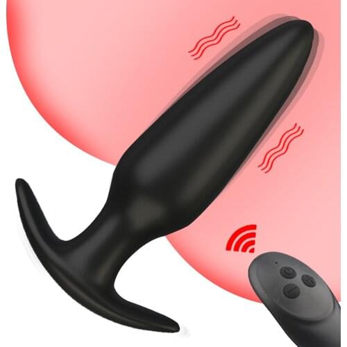 Prostate Massager Anal Plug Vibration Remote Control Anal Plugs Butt Plug G-spot Stimulate Dildo Vibrator Sex Toys For Men Women