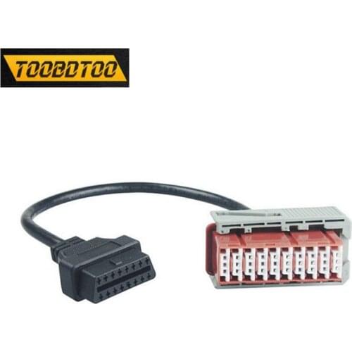 For Lexia3 PSA 30 Pin Cable For Citroen PSA 30Pin to OBD OBD2 16 Pin Connector Converter Diagnostic Tool For PP2000 Lexia-3