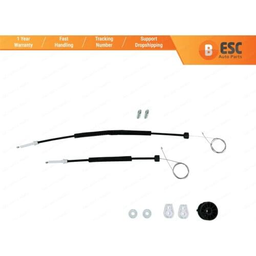 ESC Auto Parts EWR565 Window Regulator Repair Kit Rear Left for Renault Megane 2 Cabriolet CC 2002-2009 Ship From Turkey