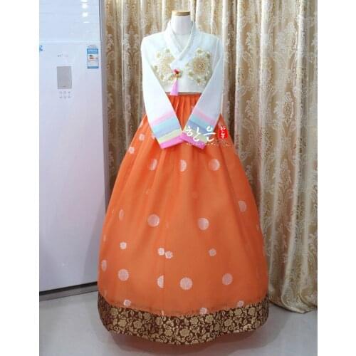 Korea Imported Fabric / New Improved Hanbok / Stage Hanbok / Fine Hanbok