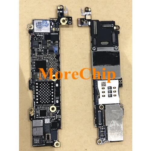 For iPhone SE Used Motherboard Without Nand Flash Chip Non Working MainBoard Not Power On Logic Board Practise Skill