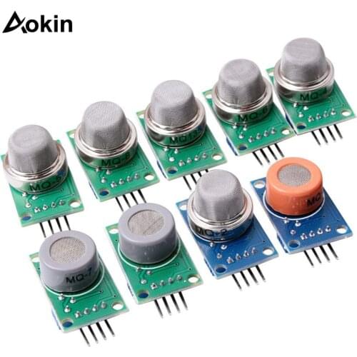 Gas Detection Module MQ-2/MQ-3/MQ-4/MQ-5/MQ-6/MQ-7/MQ-8/MQ-9/MQ-135 Sensor Module for Arduino Starter DIY Kit