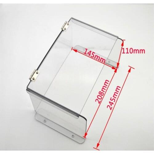 Newest Access Control Rain Protection Cover Outdoor Video Doorbell Waterproof Box Dust Cover For Attendance Machine