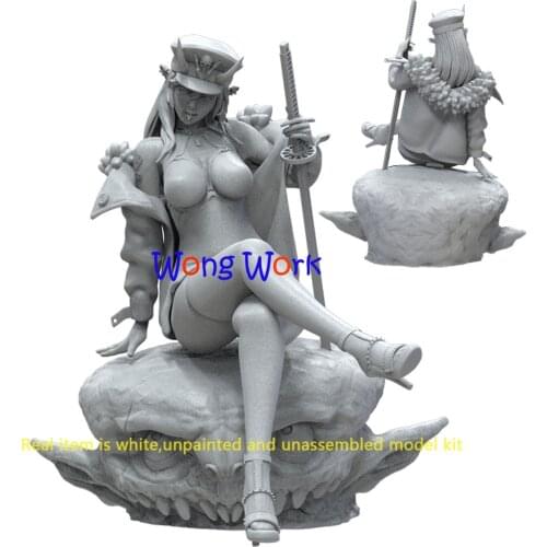 Wong Work Unpainted 12cmH 16cmH 20cmH 3D Printing Unassembled Garage Kits GK Model Kit Figure Statue TZ-210603-16